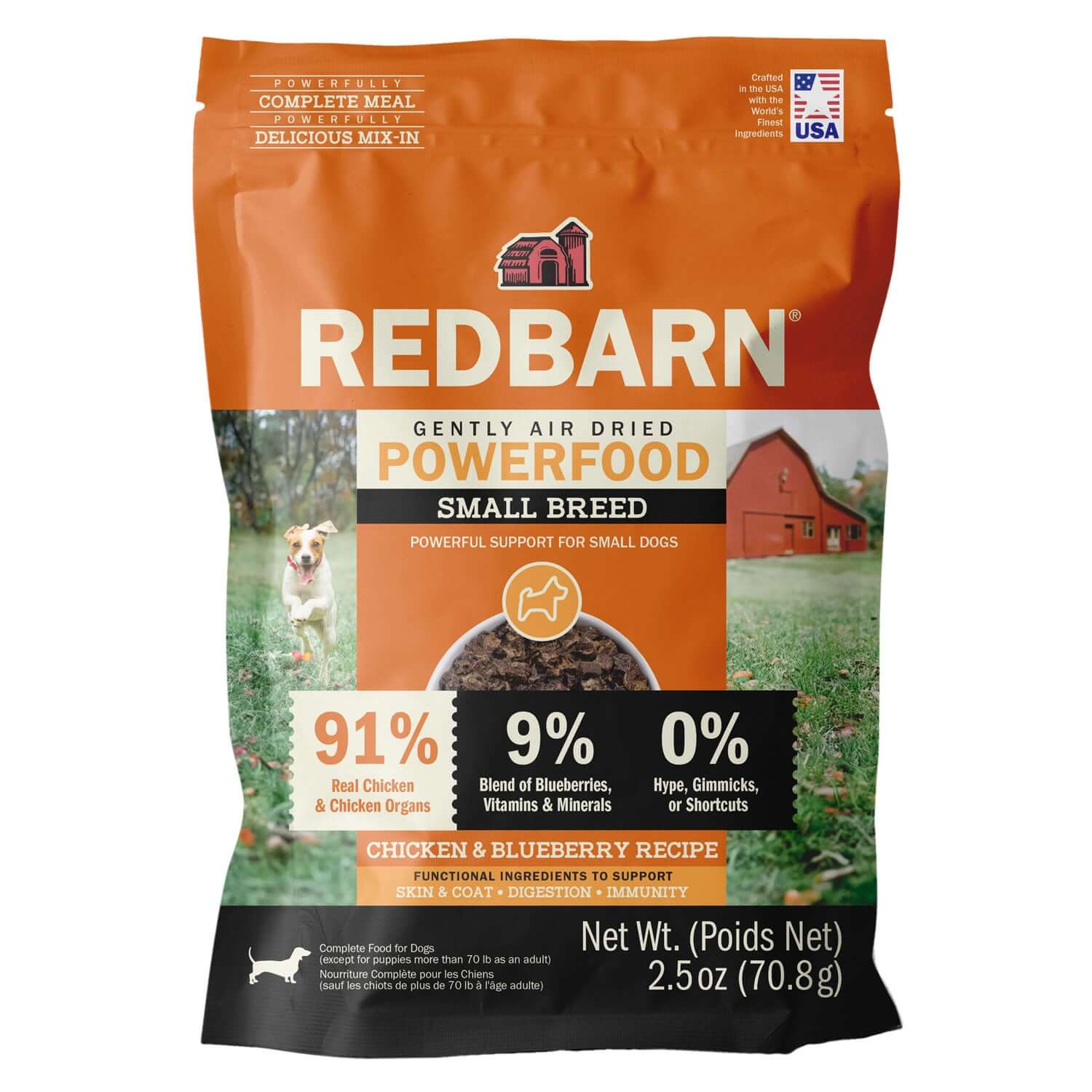 Air Dried Powerfood Small Breed Chicken & Blueberry Recipe - Image 13