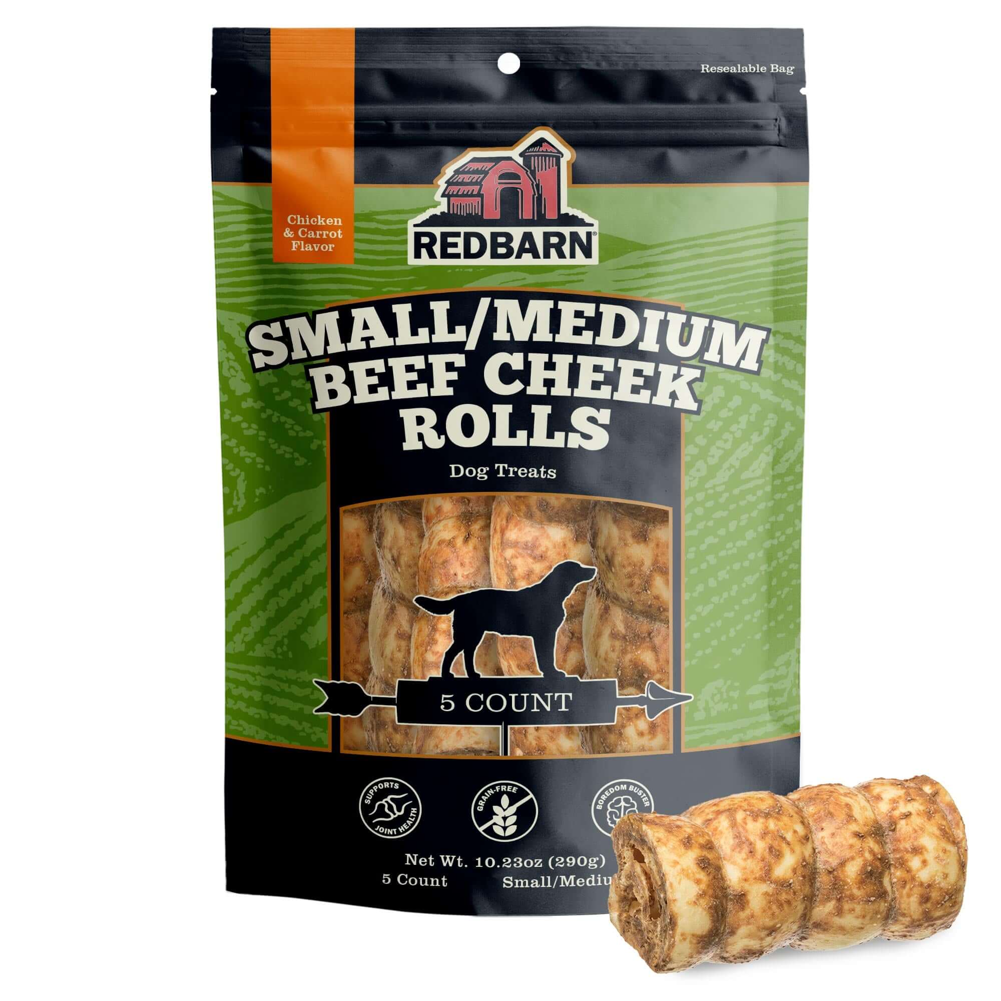 Glazed Beef Cheek Rolls - Chicken and Carrot Flavor - Image 12