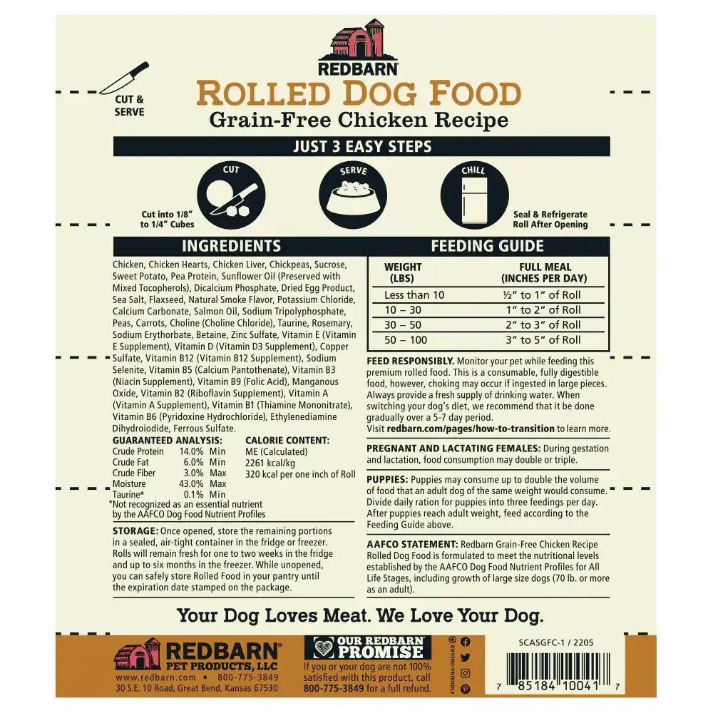 Semi-Moist Rolled Food Grain-Free Variety Pack - (Beef and Chicken) - 3lb Each - Image 10